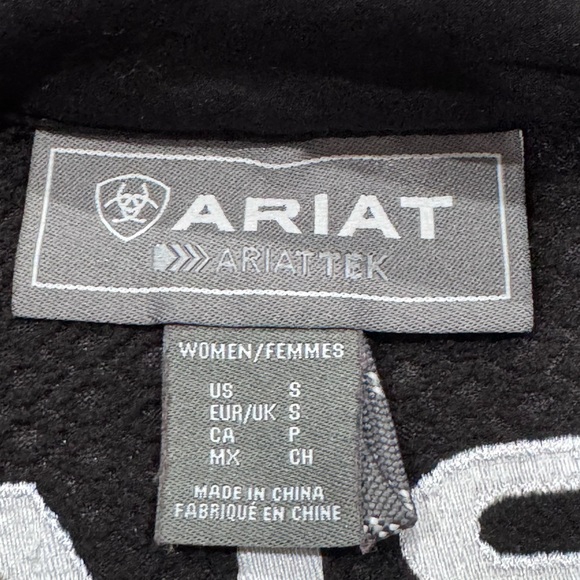 Ariat Black Softshell Women’s Vest with Logo Size Small ref 10020762 - Picture 9 of 12